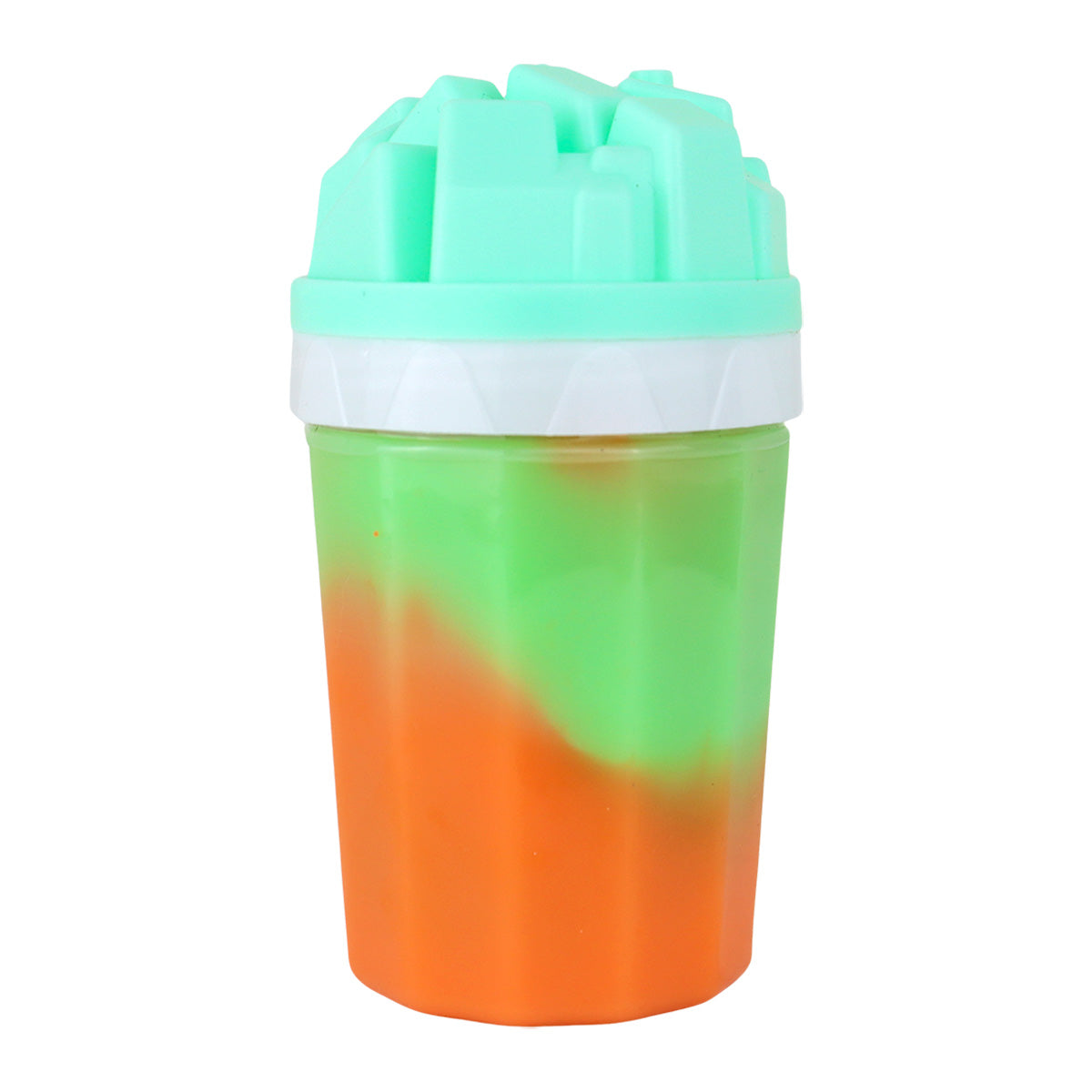 Slime, Color Verde y Naranja