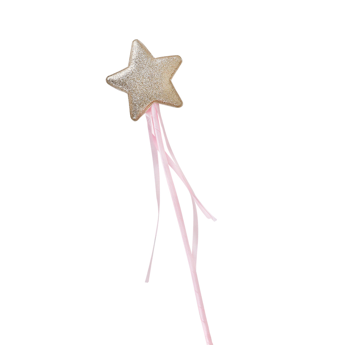 Varita de Princesa, Forma de Estrella, Color Dorado
