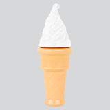 Burbujas en Forma de Cono de Helado, Color Blanco, 100 ml