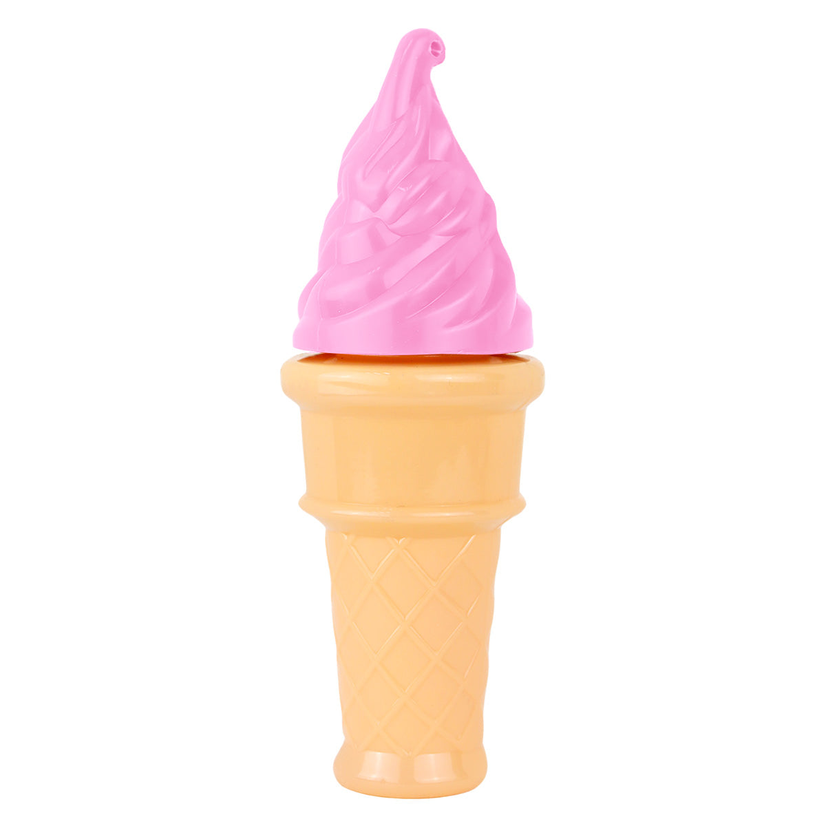 Burbujas en Forma de Cono de Helado, Color Rosa, 100 ml