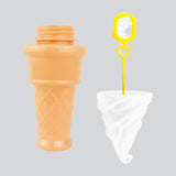 Burbujas en Forma de Cono de Helado, Color Blanco, 100 ml