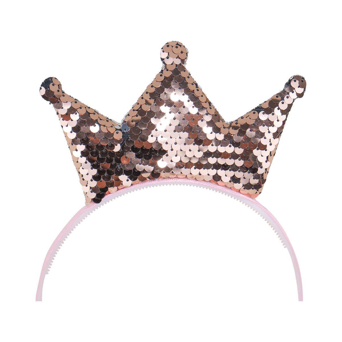 Diadema de Corona de Princesa de Lentejuelas