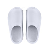 Zapatos sin Cordon, Tipo Crocs, Color Blanco