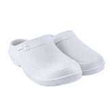 Zapatos sin Cordon, Tipo Crocs, Color Blanco