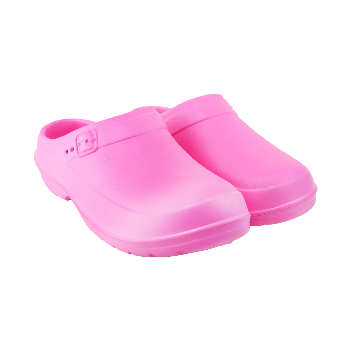 Zapatos sin Cordon, Tipo Crocs, Color Rosa