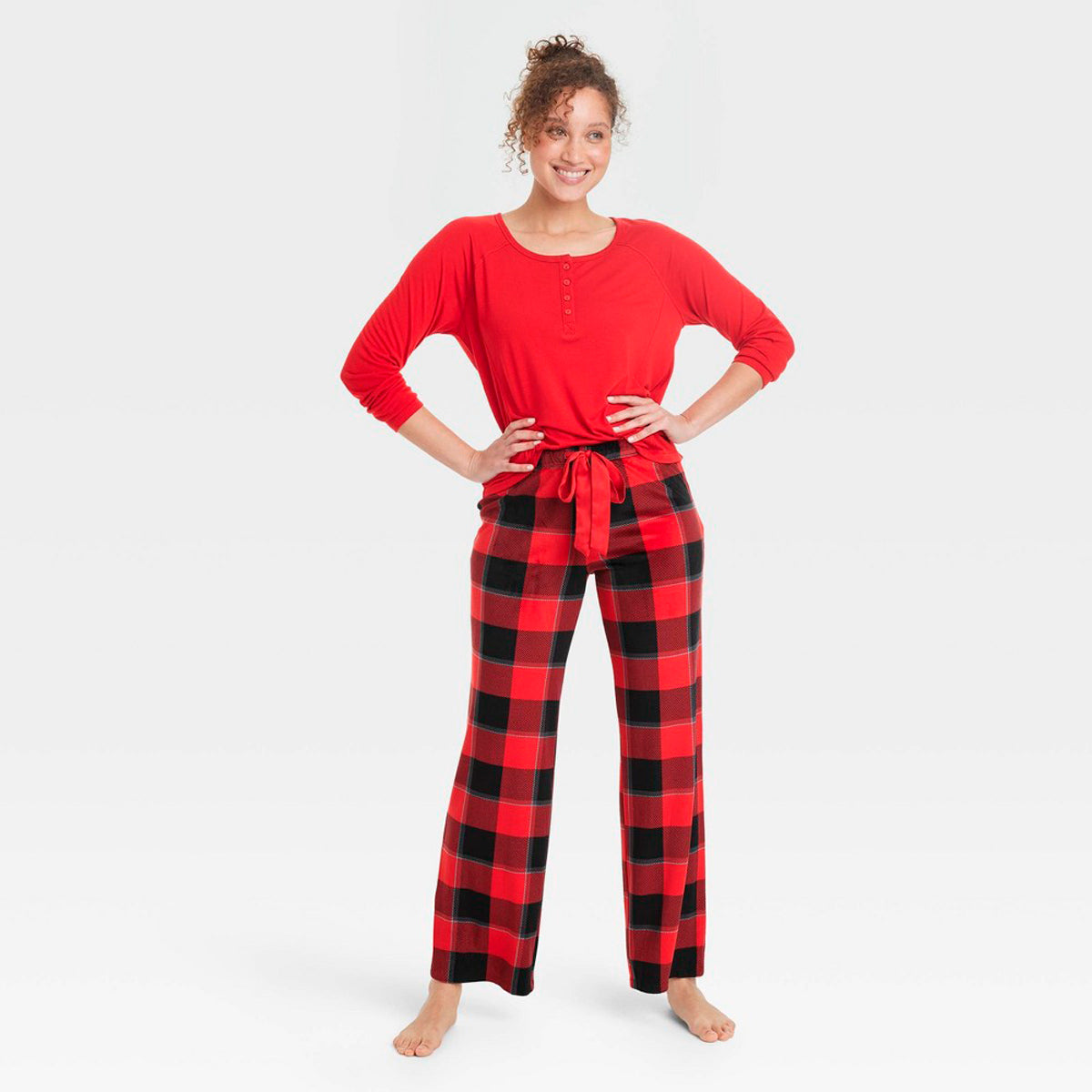 Set de Pijama para Dama, Talla XS, Color Rojo, 2 pzas, Stars Above