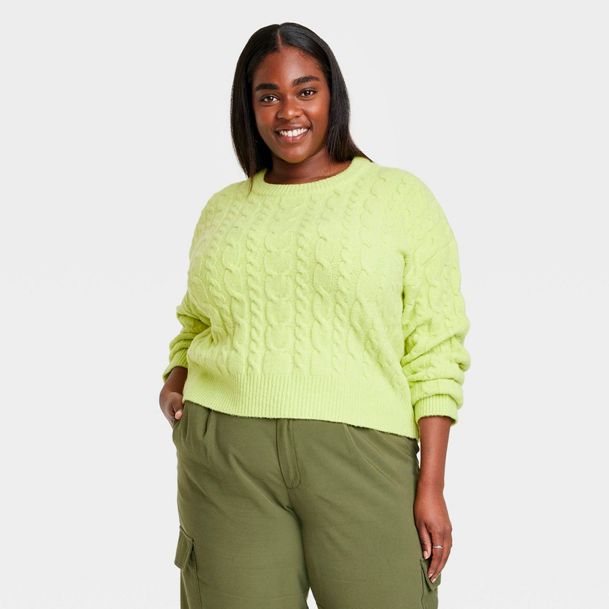 Sweater, Talla XXL, Color Amarillo, A New Day