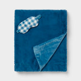 Juego de Antifaz y Manta, Color Azul, Pillowfort