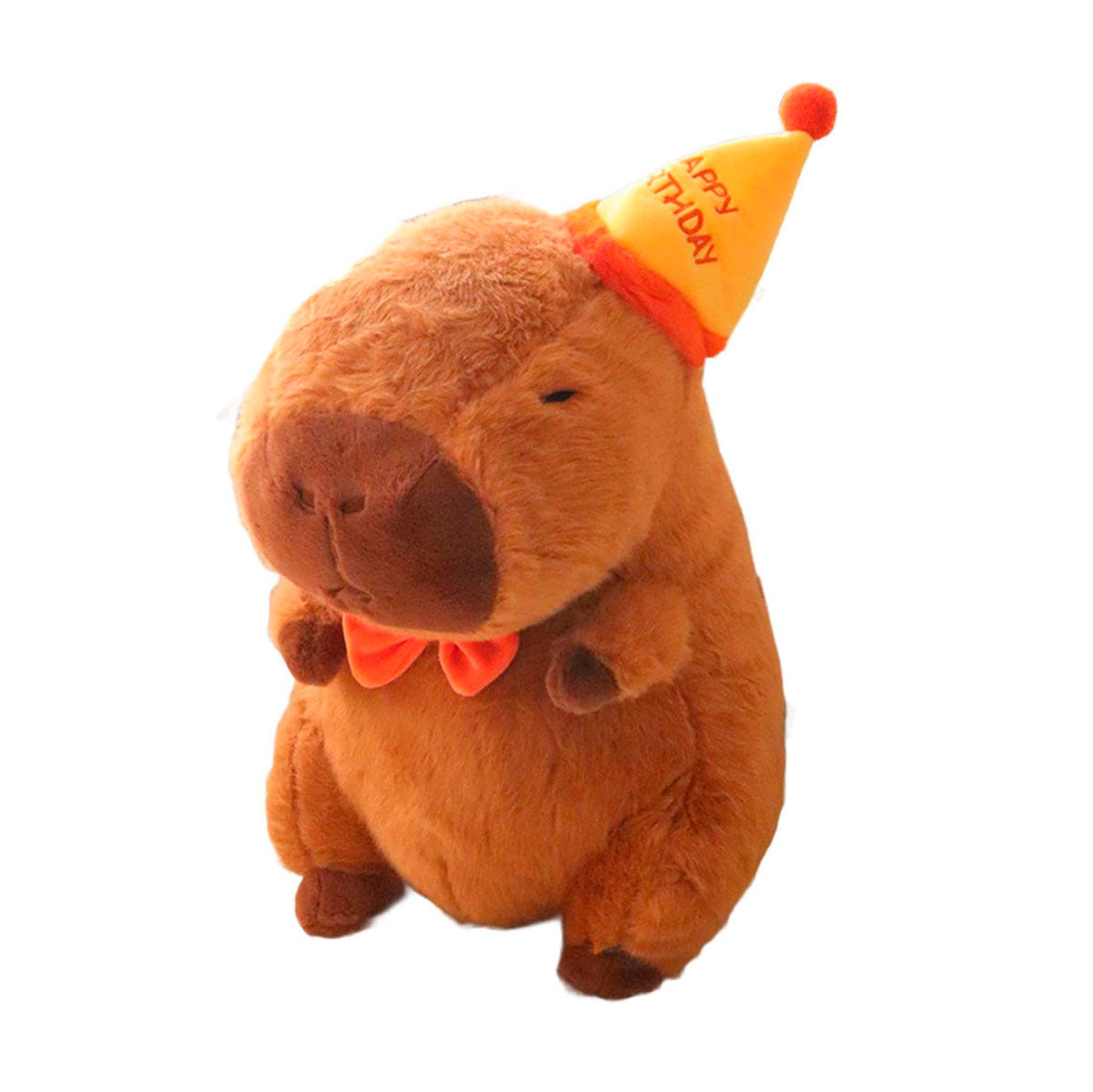 Peluche de Capibara "Happy Birthday"