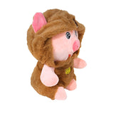 Peluche de Cerdito con Mameluco de Capibara