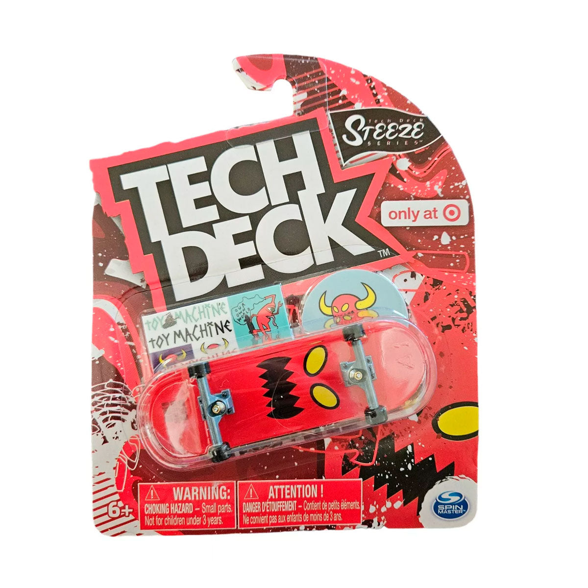 Patineta Tech Deck, color Rojo