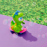 Dino Skateboard, Pistola de Burbujas