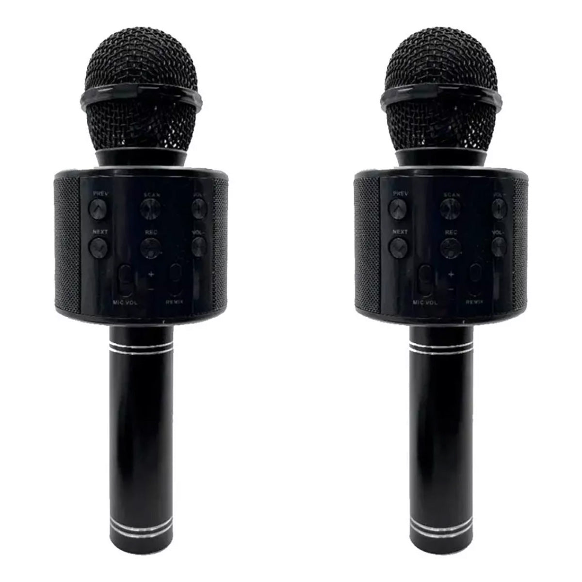 Kit de 2 Micrófonos Karaoke Bluetooth Mb-117