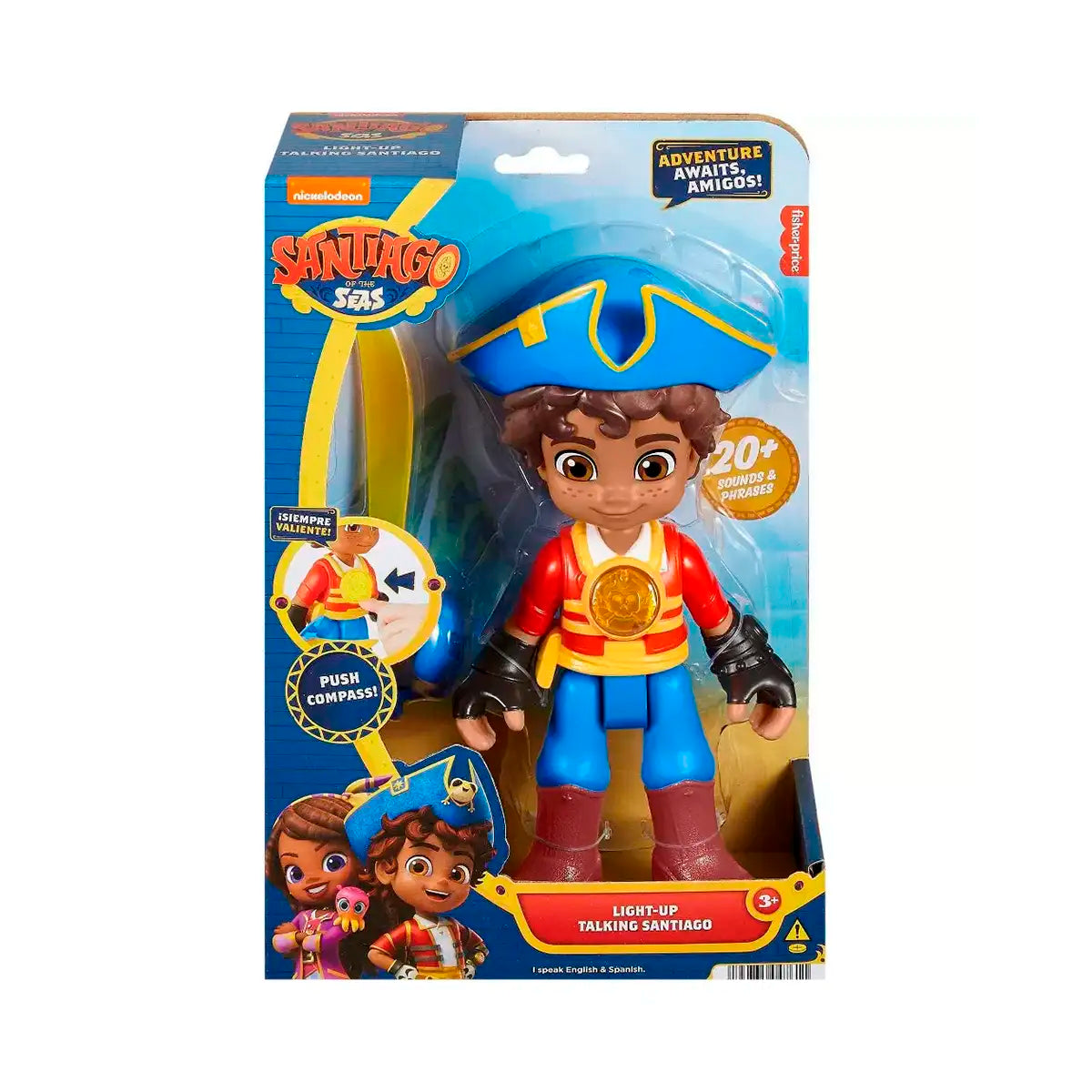 Figura parlante Santiago de los Mares, Fisher-Price