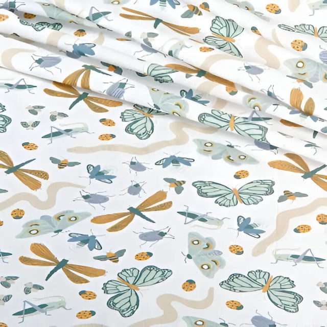 Juego de Sábanas, Individual, Diseño Insectos, Room Essentials