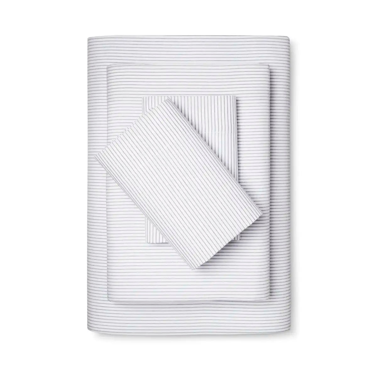 Juego de Sábanas de Microfibra, Matrimonial, Diseño Líneas, Room Essentials