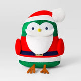 Almohada de Felpa Navideña, Pinguino, Wondershop