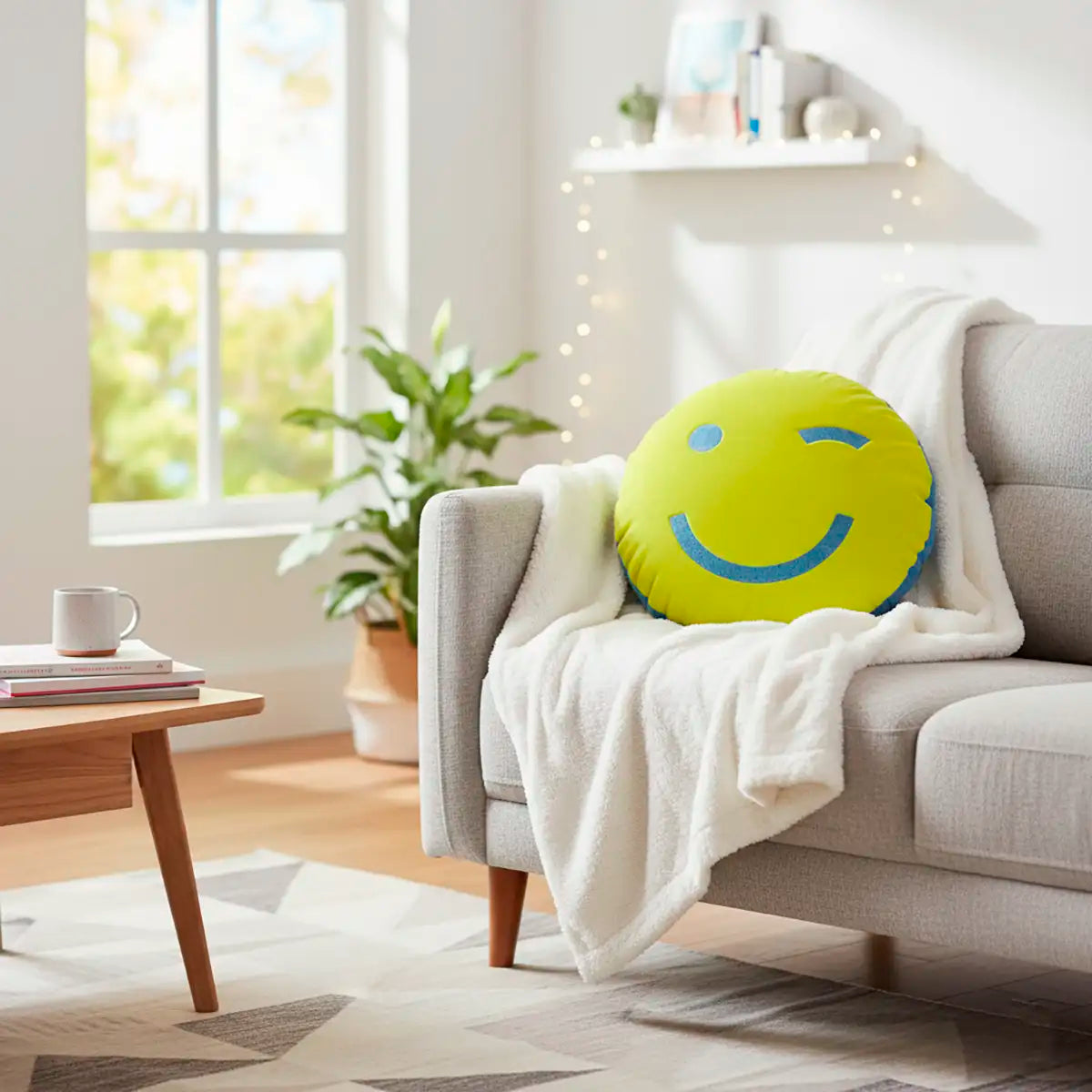 Almohada Smiley, Room Essentials