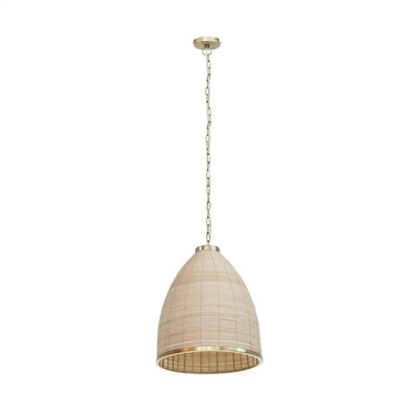 Lámpara Colgante de Ratán