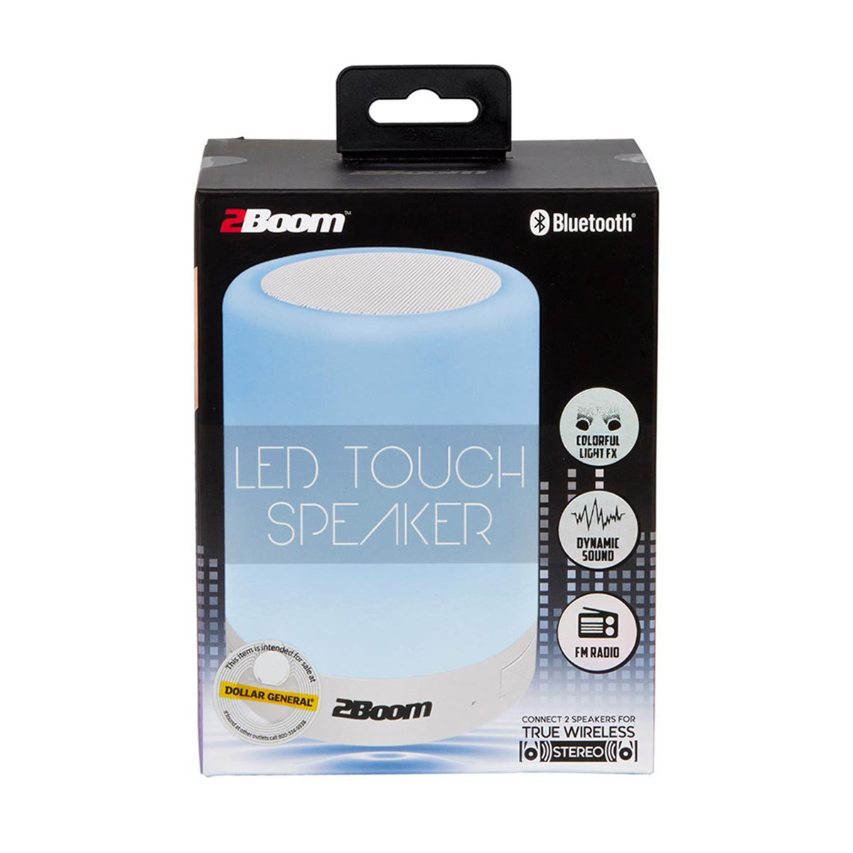 Altavoz Táctil LED, 2Boom