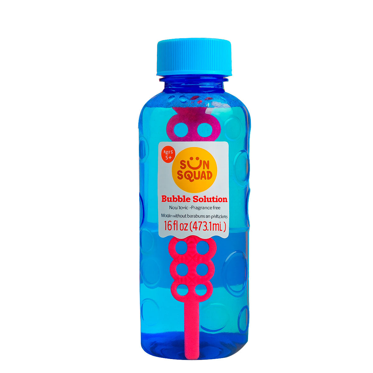 Solución de Burbujas, Sun Squad, Color Azul, 473 ml
