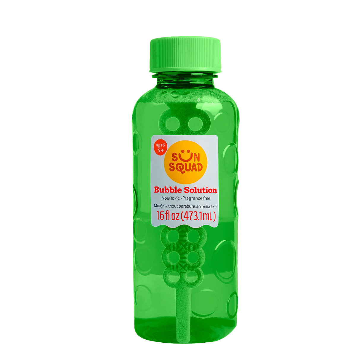 Solución de Burbujas, Sun Squad, Color Verde, 473 ml