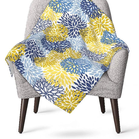 Manta, Diseño Flores, Colores