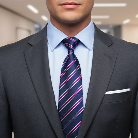 Corbata Clásica, Color Azul