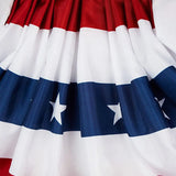 Banderín de Bandera Estadounidense Plisado