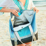 Bolso de Playa Extra Grande color Azul, CGEAR