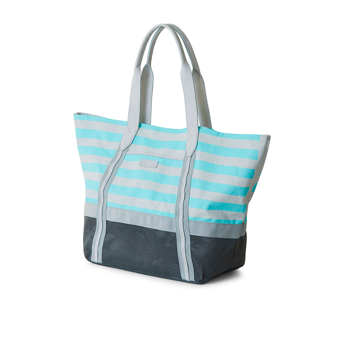 Bolso de mano sin arena IV color Azul con Gris, CGEAR