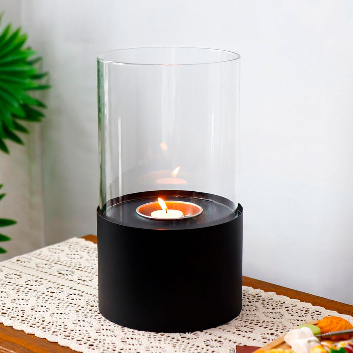 Chimenea de Mesa para Interiores y Exteriores