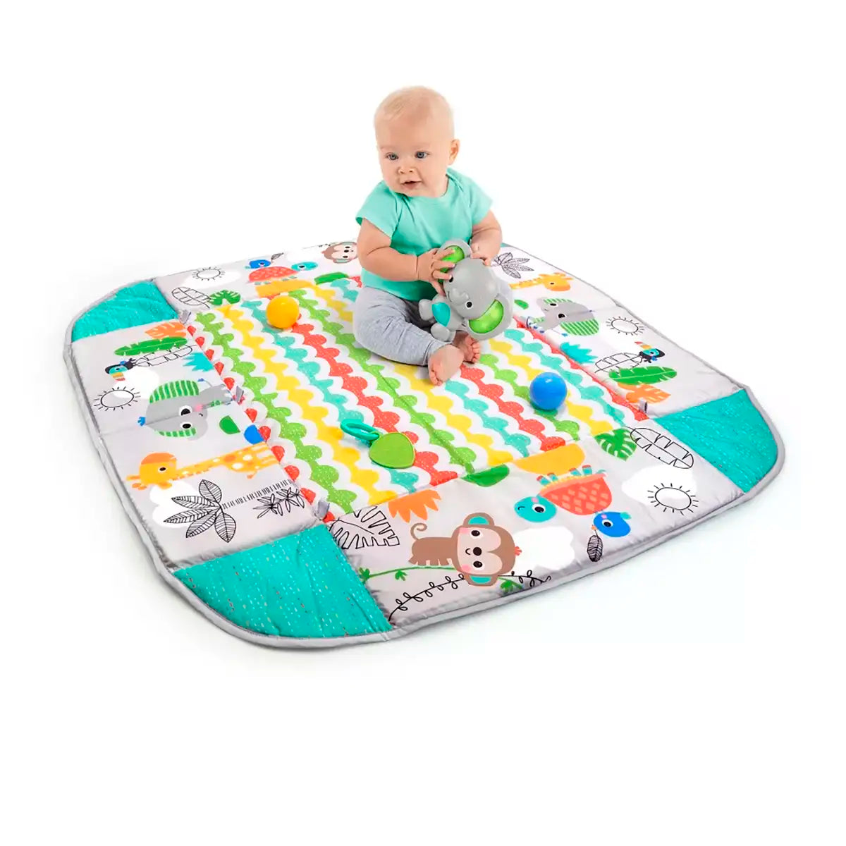 Gimnasio y Piscina de Pelotas 5 en 1, Bright Starts
