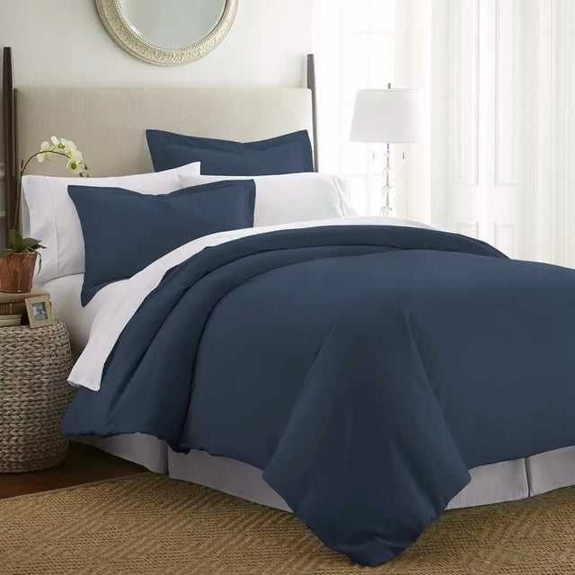 Funda de Edredón, Individual, Color Azul