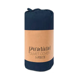 Funda de Edredón, Individual, Color Azul