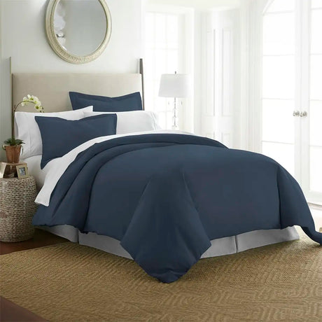 Funda de Edredón, Individual, Color Azul