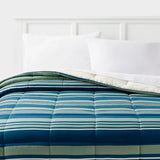 Edredón Reversible de Microfibra, Queen Size, Room Essentials