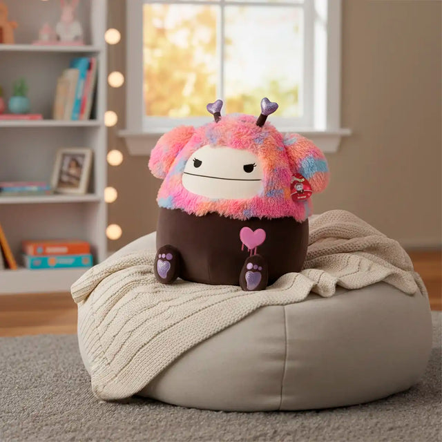 Peluche Frumpy the Girly Bigfoot, Squishmallows