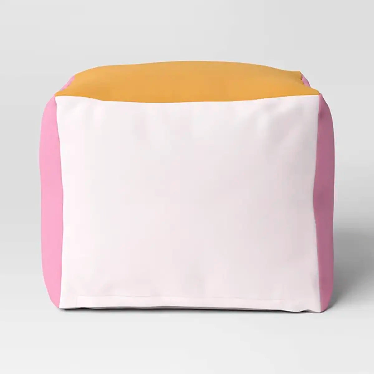 Pouf Cuadrado con Bloques de Color, Room Essentials