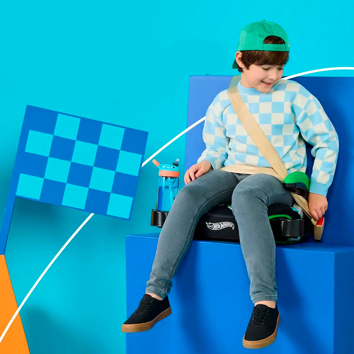 Asiento Elevador sin Respaldo, Hot Wheels, Graco