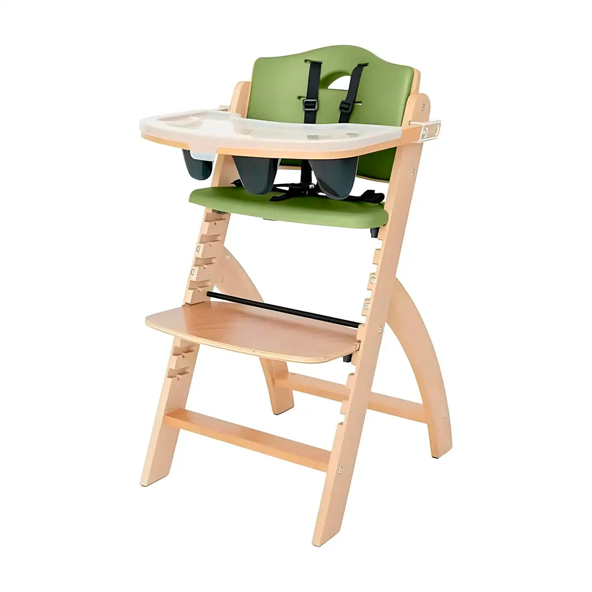 Silla Alta de Madera con Bandeja, Abiie Beyond