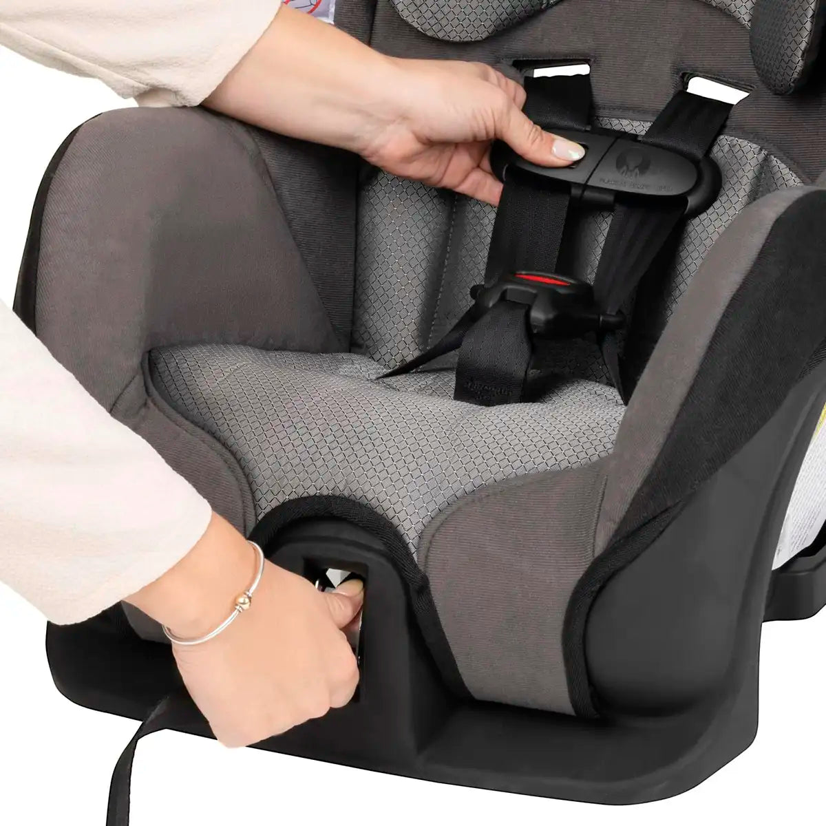 Silla de Coche Convertible, Evenflo, Color Gris