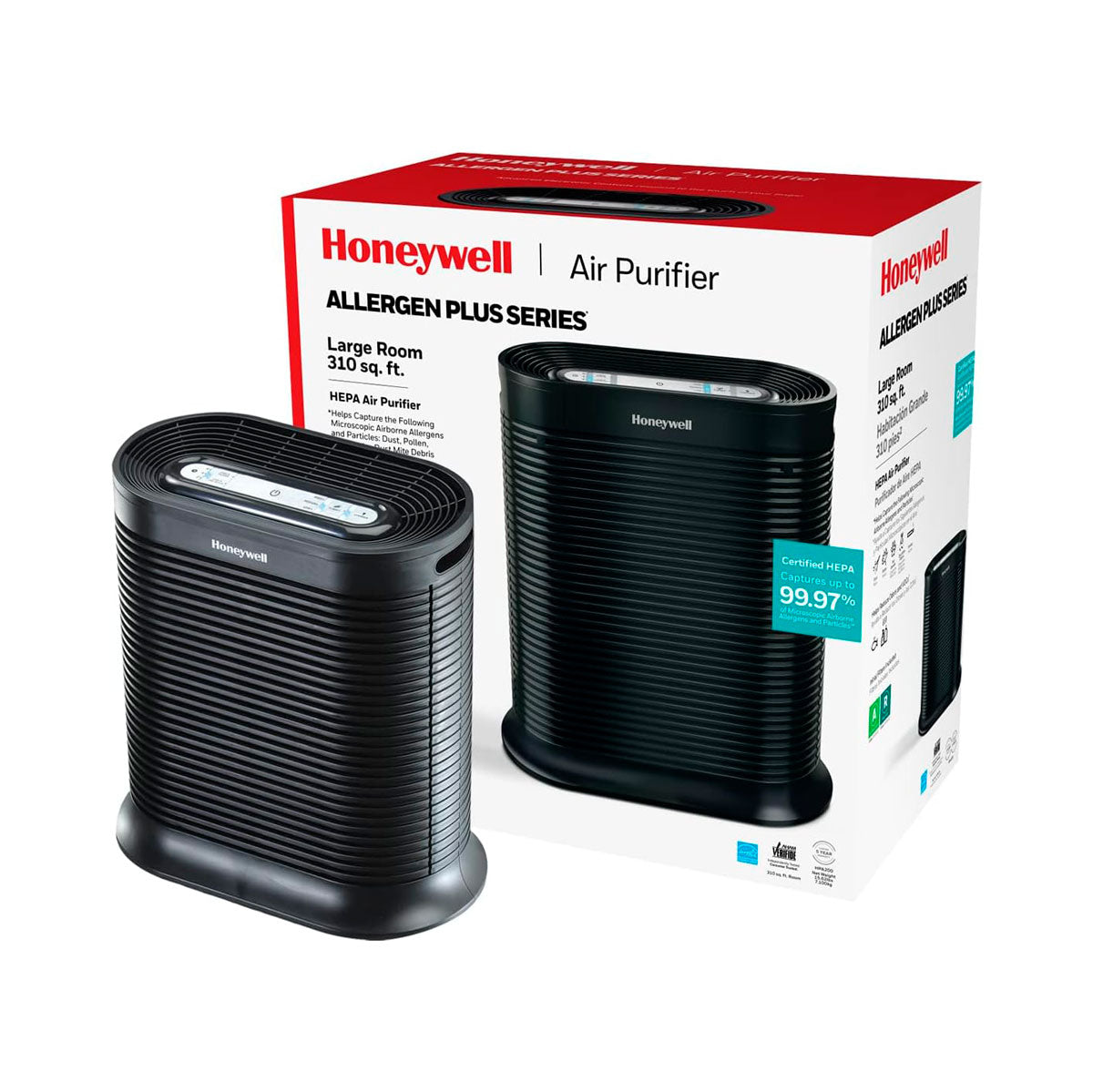 Purificador de Aire, AllergenPlus Honeywell