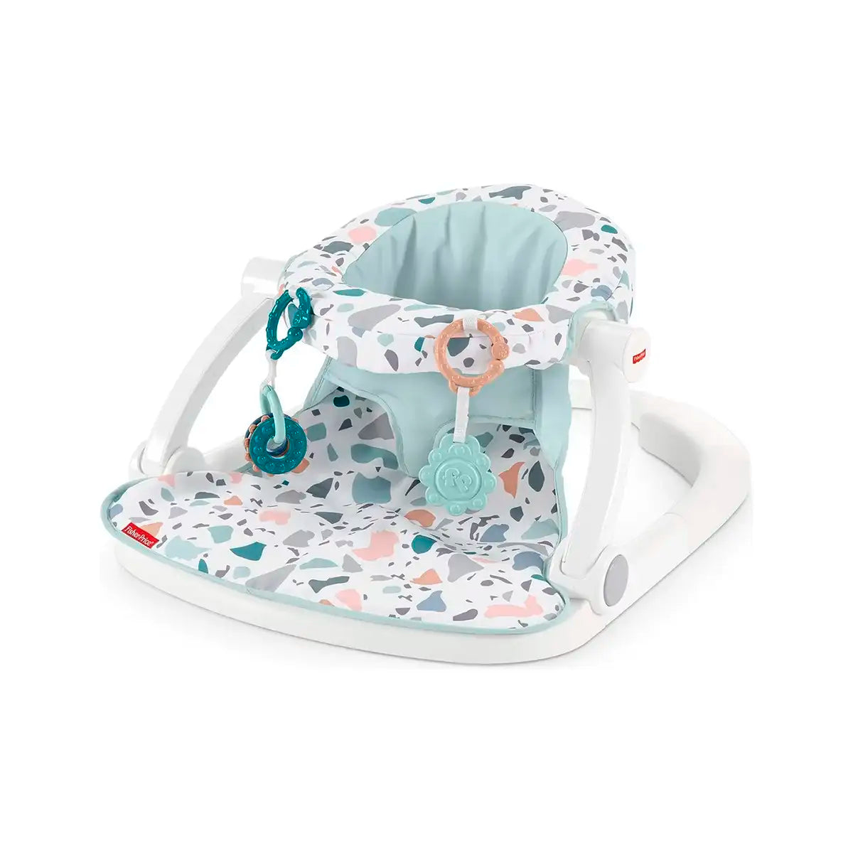Silla de Bebé Portátil con Bandeja y Juguetes, Fisher-Price