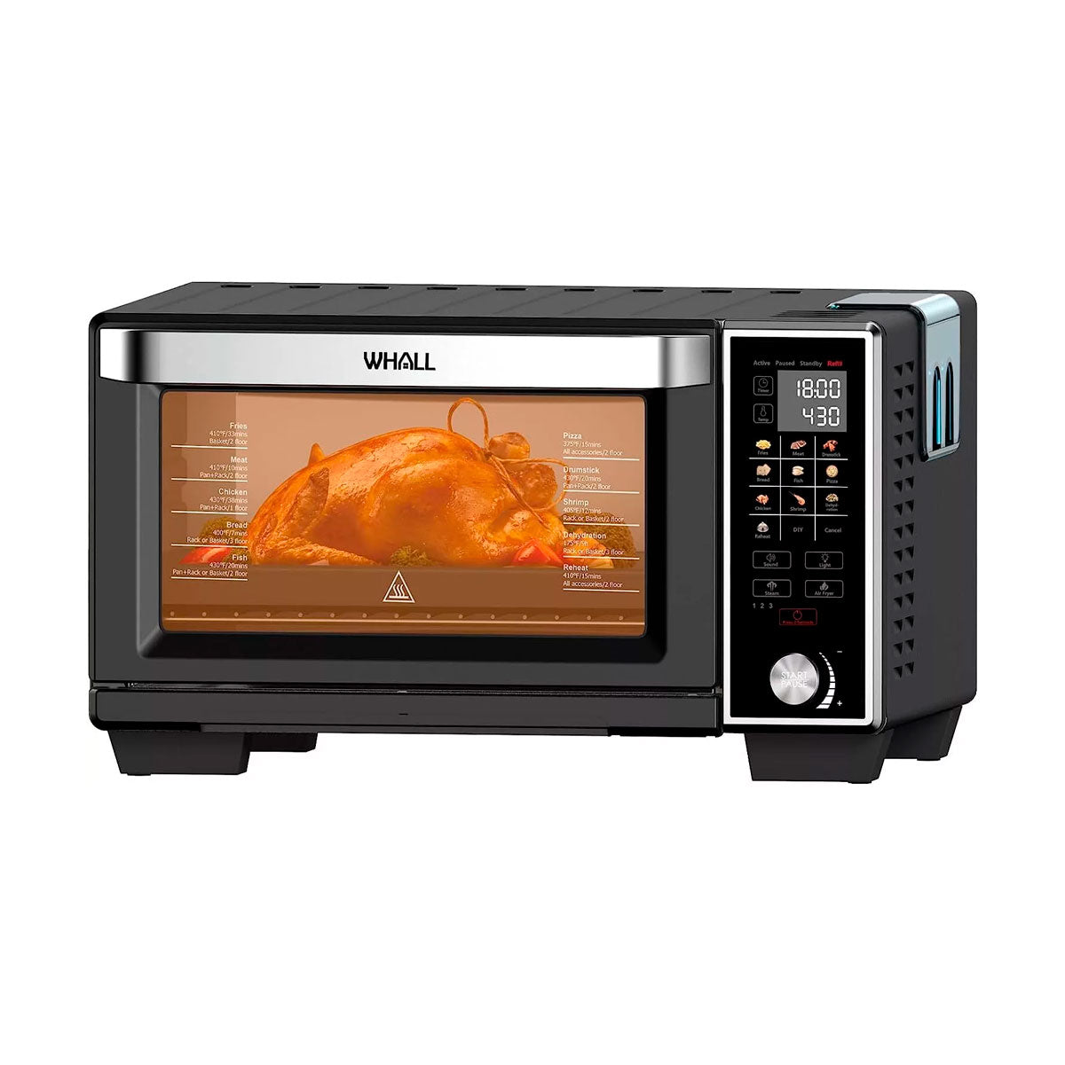 Horno Tostador Freidora de Aire WHALL