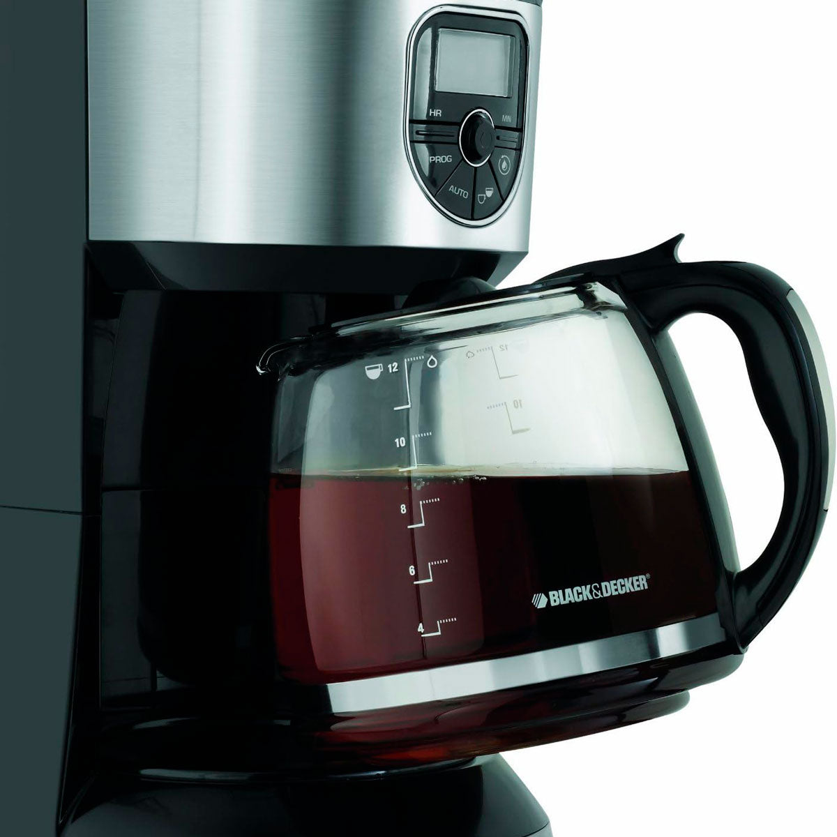 Cafetera programable de 12 tazas, Black & Decker CM4000S