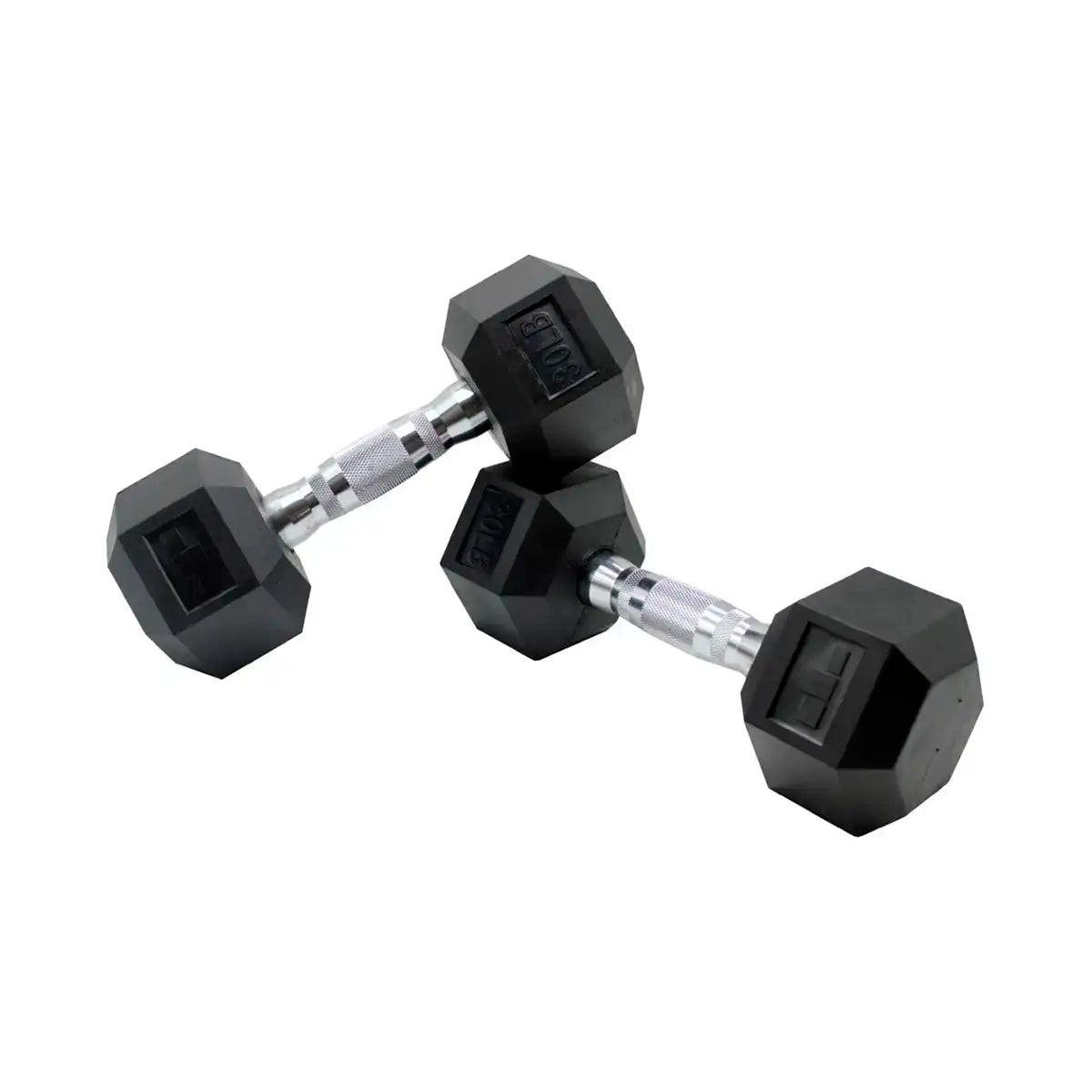 Par de Mancuernas Hexagonales, 30 lb