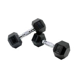 Par de Mancuernas Hexagonales, 30 lb