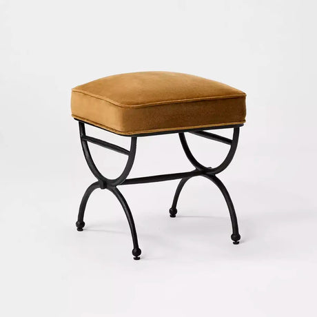 Reposapiés, Metal, Color Marrón, Threshold