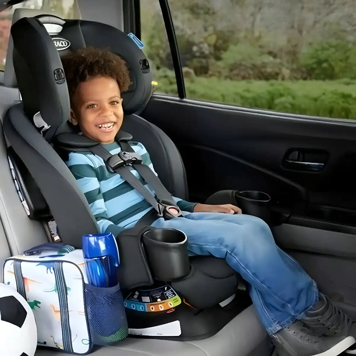 Asiento de Coche 3 en 1, Graco, Color Negro